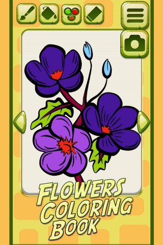 Flowers Coloring Book screenshot 4