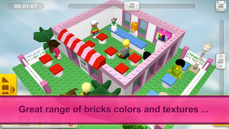 Bloxy Girls. Bricks For Kids