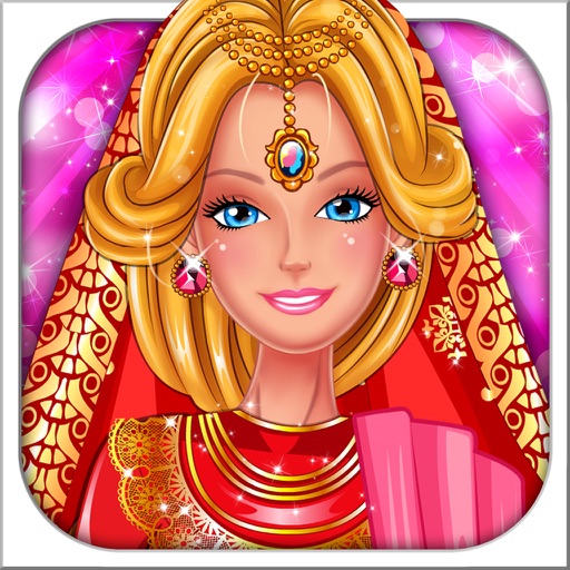 Princess Salon-Indian princess Icon
