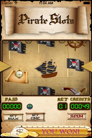 Win Pirate Slots - High Stakes at Sea screenshot 2