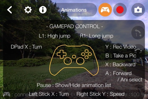 Game Controller Jumping Sumo screenshot 2