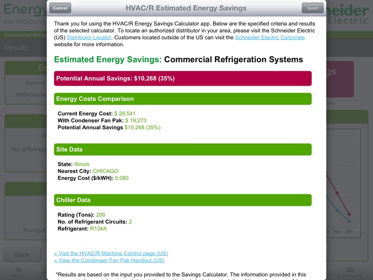 HVAC/R Savings Calculator by Schneider Electric SA