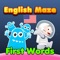 English Maze: First Words (US English)