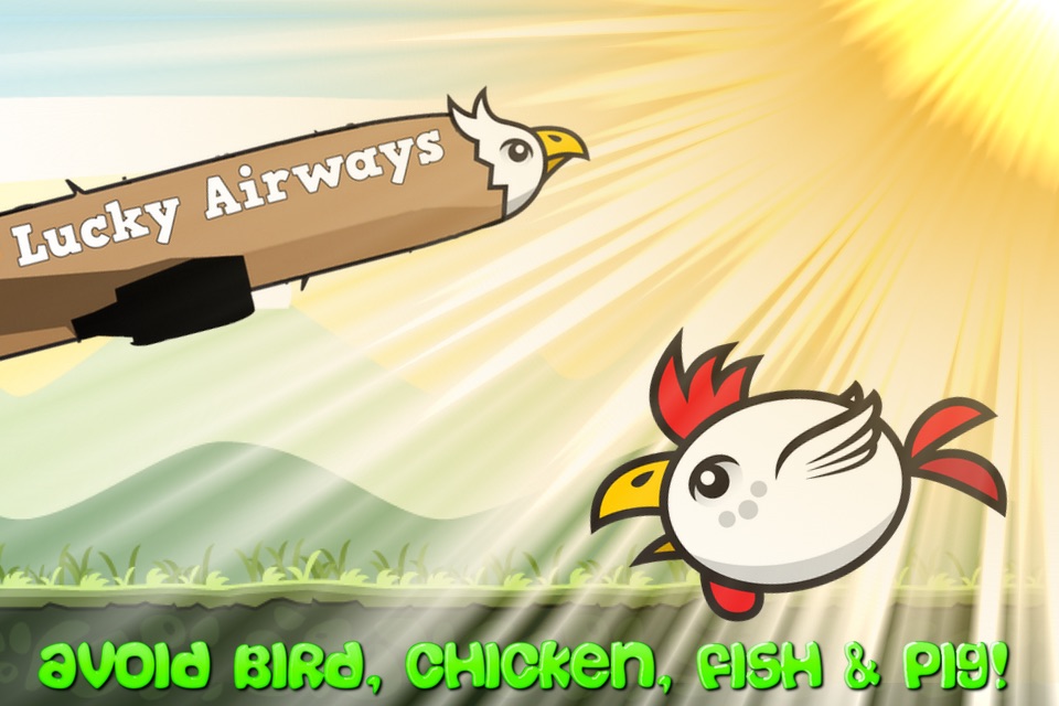 Lucky Airways vs Flying Bird, Chicken, Fish and Pig screenshot 4
