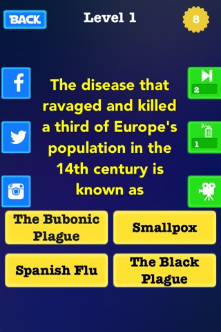 General History Quiz screenshot 2