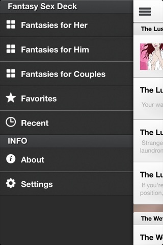 Fantasy Sex Deck screenshot 2