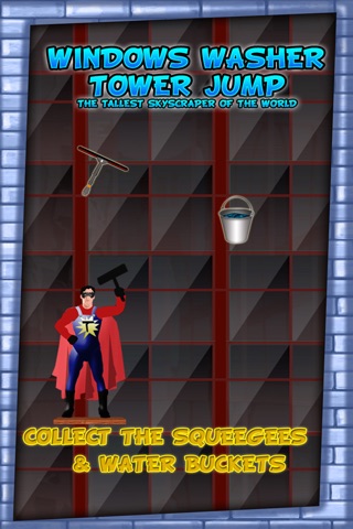 Windows Washer Tower Jump : The tallest skyscraper of the world - Free Edition screenshot 3