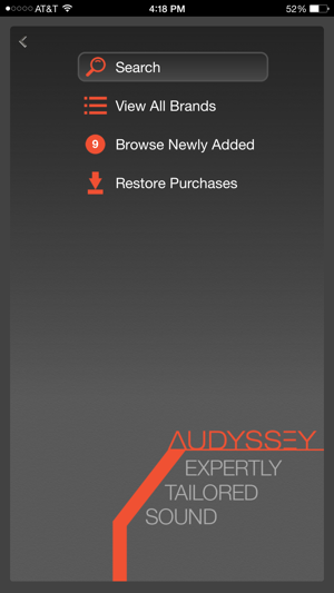 ‎Audyssey Music Player Screenshot