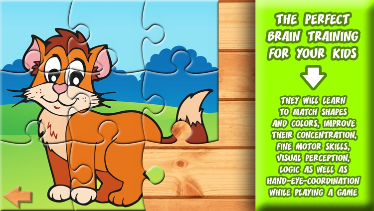 Fun Puzzle Games for Kids in HD: Barnyard Jigsaw Learning Game for Toddlers, Preschoolers and Young Children - Free