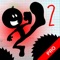 Stick-Man Stuntman Dash 2 PRO - A running jumping sprinter game with impossible platform