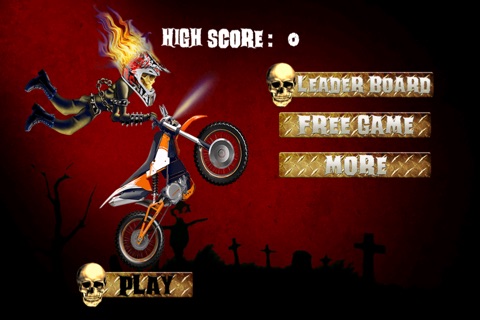 Ghost Dirt Bike Rider - Cool new motorbike racing game screenshot 2