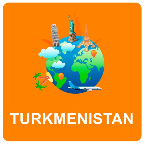 Turkmenistan Off Vector Map - Vector World icon