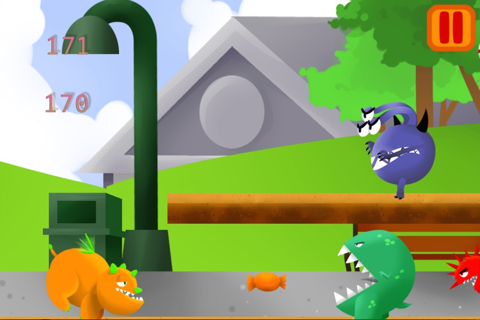 Good Monster Saga Fun Free Arcade Game for Kids screenshot 3