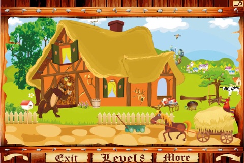 Red Riding Hood Coloring Game screenshot 3