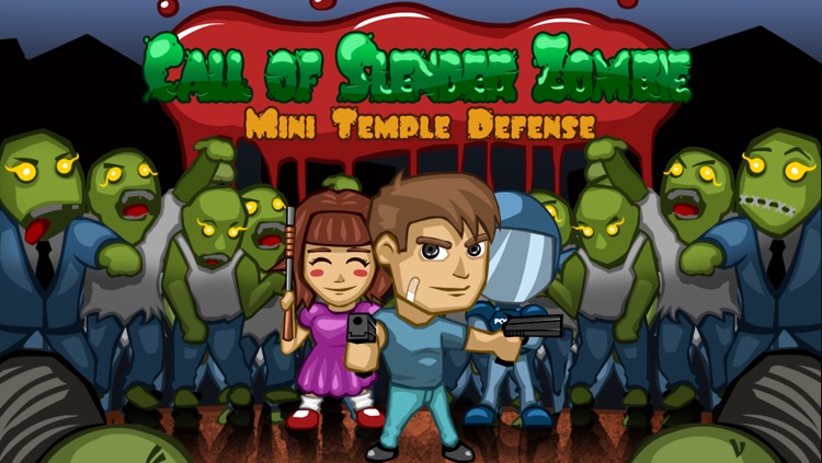 A Call of Slender Zombie: Mini Temple Defense Dead Apocalypse