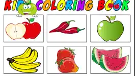 Game screenshot Vegetables And Fruit Coloring Suitable For Toddler mod apk