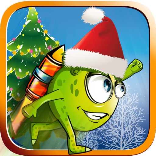 Alien XMAS Adventure - Shoot and Jump Free iOS App