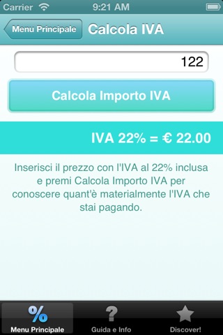 IVA 22%  Scorporo e Anti Speculazione screenshot 4