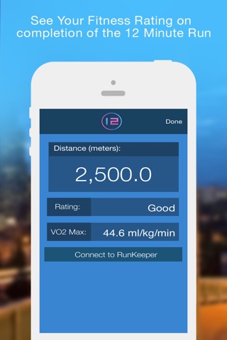 12 Minute Fitness Test - Coopers Fitness Test screenshot 3