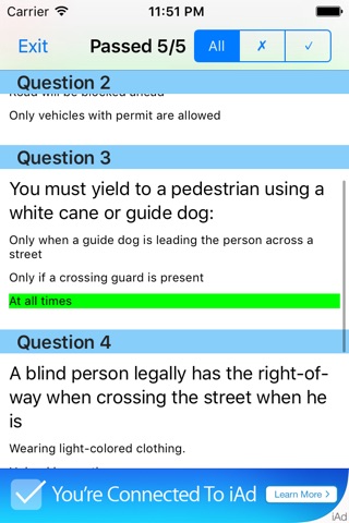 Georgia Driver License Test Prep screenshot 3