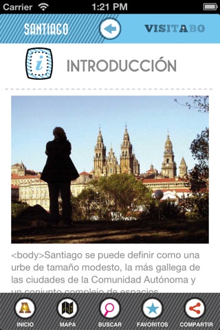 Visitabo Santiago de Compostela screenshot 2