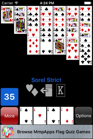 Sorel Solitaire screenshot 3