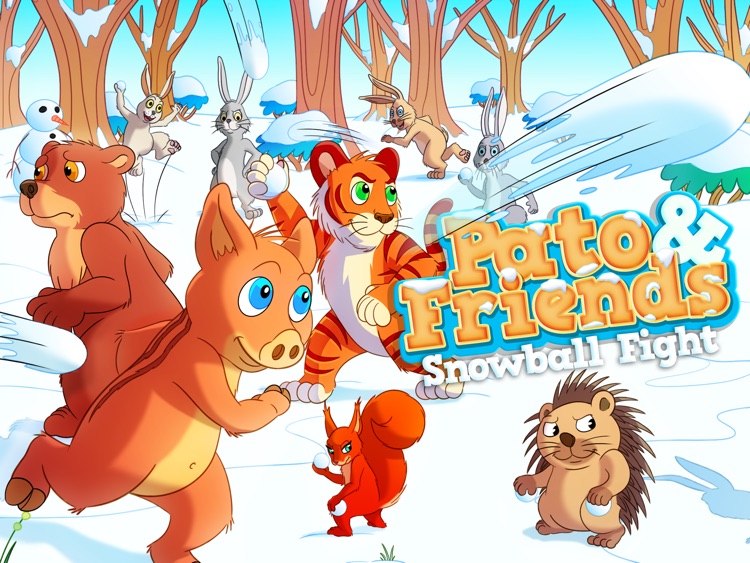 Pato & Friends Snowball Fight HD