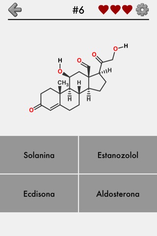 Steroids - Chemical Formulas screenshot 3