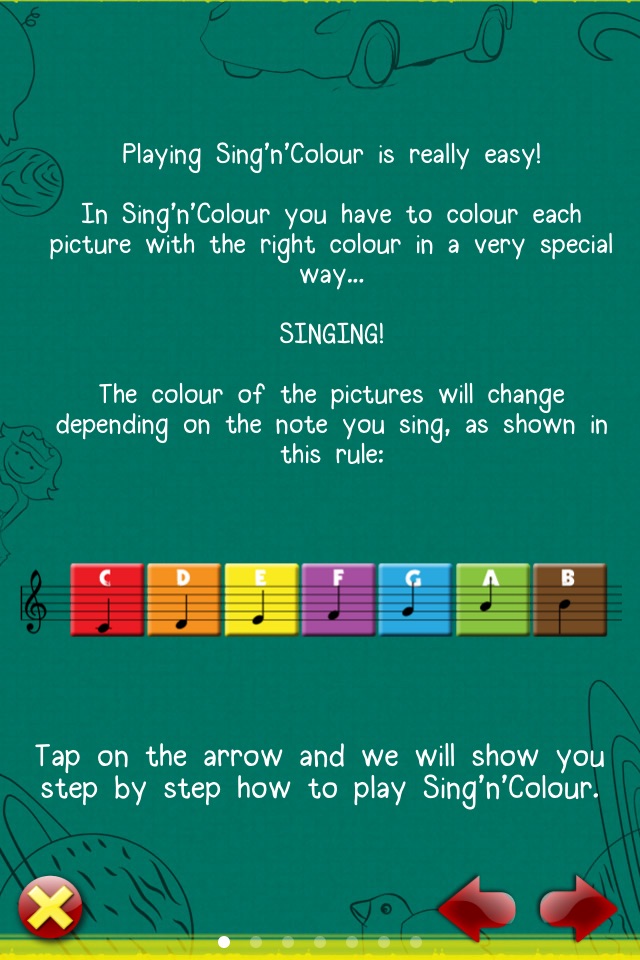 Sing'n'Colour | Learning music whilst you're colouring and singing is child's play screenshot 3