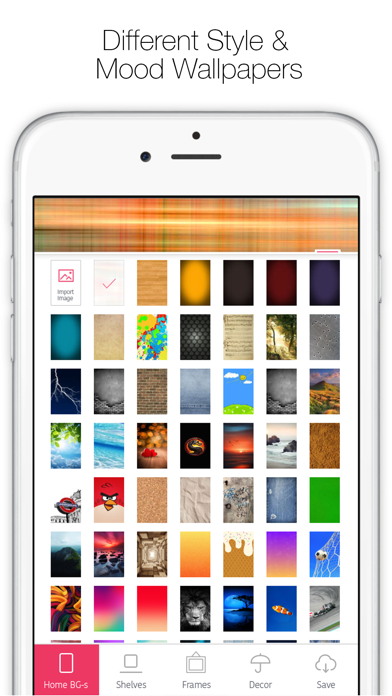 Icon Skins Builder - Create Custom Home Screen Backgrounds and Wallpapers Screenshot 4