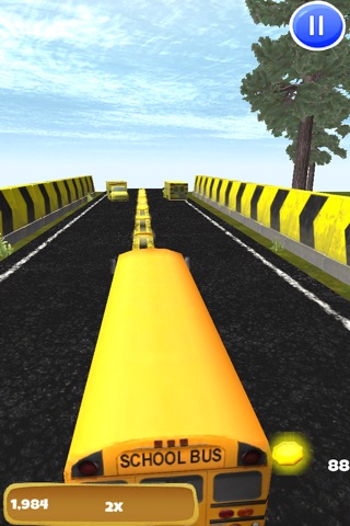 A Bus Race Highway 3D: Crazy Endless Driving Edition - FREE screenshot 3