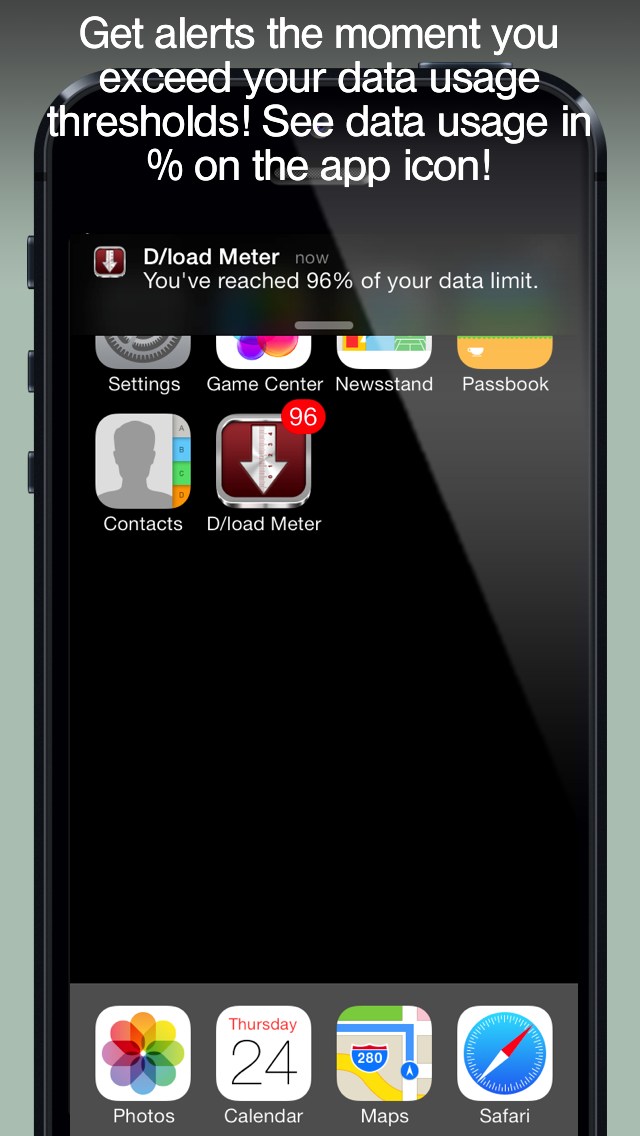 How to cancel & delete Download Meter - track Data Usage and avoid Data Plan Overage from iphone & ipad 4