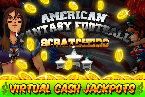 American Fantasy Football Lottery Scratchers - Lotto Scratch Off Tickets Games To Win Virtual Money Cash Prizes FREE screenshot 3