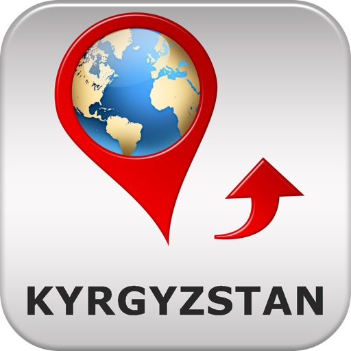 Kyrgyzstan Travel Map - Offline OSM Soft icon