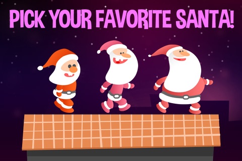 Santa's Chimney Quest Free - Rooftop Runner Holiday Game screenshot 3