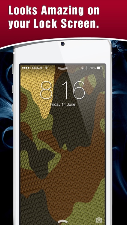 HD Camouflage Wallpaper! Retina Lock Screen Of Army Backgrounds & Themes screenshot-3