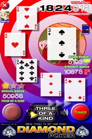 Casino Video Poker Diamond screenshot 3