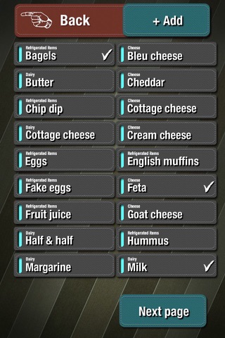 Grocery - The easy shopping List screenshot 2