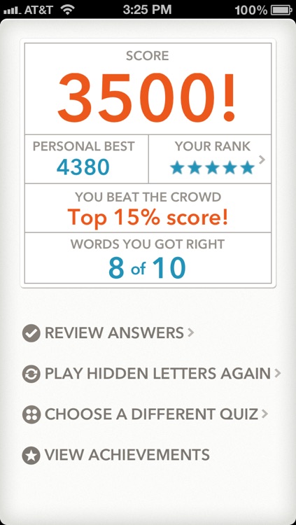 Quizzitive – A Merriam-Webster Word Game screenshot-4