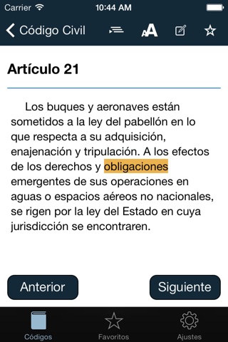 Mobile Legem Paraguay - Constitución y Códigos Paraguayos screenshot 4