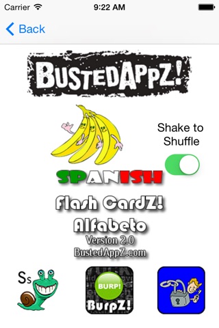 Flash CardZ! - Alfabeto screenshot 4