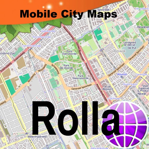 Rolla, MO, Street Map