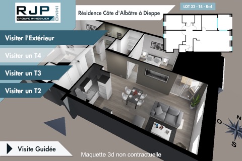 Résidence Côte d'Albâtre à Dieppe | RJP IMMO screenshot 2