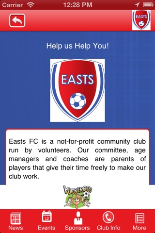 Easts FC screenshot 2