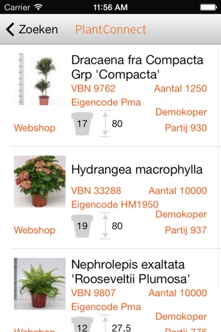PlantConnect screenshot 3