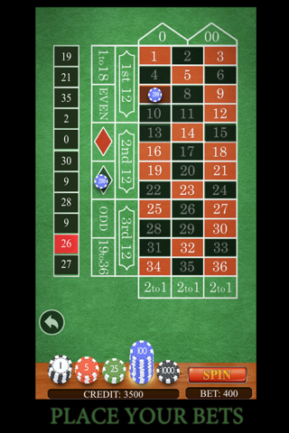 Roulette Game Las Vegas screenshot 2