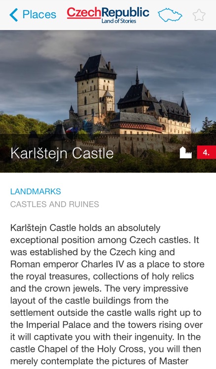 TOP 100 Czech sights