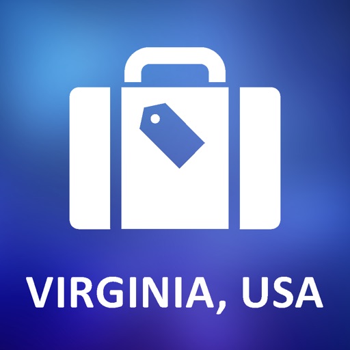 Virginia, USA Offline Vector Map icon