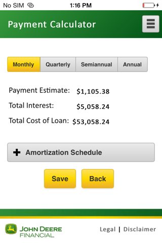 Payment Calculator screenshot 3