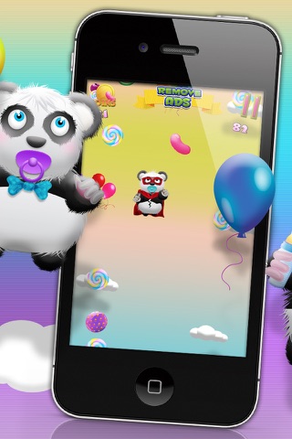 Baby Panda Bears Candy Rain - A Fun Kids Jumping Edition FREE Game! screenshot 4
